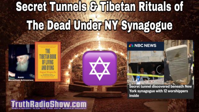 Secret Tunnels & Tibetan Rituals of The Dead Under NY Synagogue – The Dan Bidondi Show Live Thu 7pm
